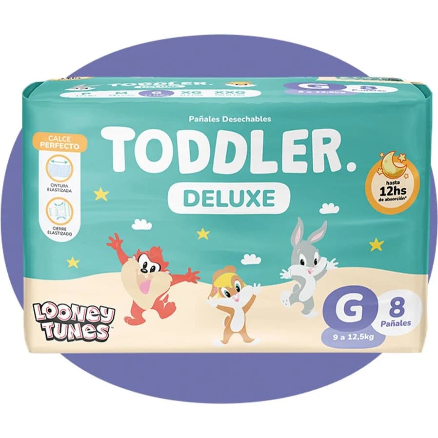 Pañal Toddler Delux G x8
