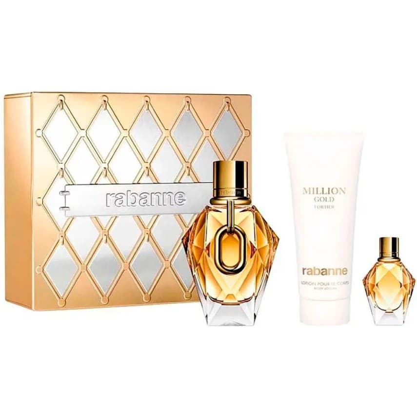 Colonia Paco Rabanne 1 Million Gold 100 ml + Body Lotion 25 ml