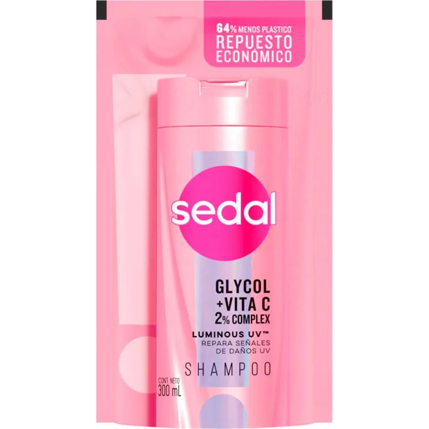 Shampoo Sedal Glycol Luminous UV Doypack 300 ml