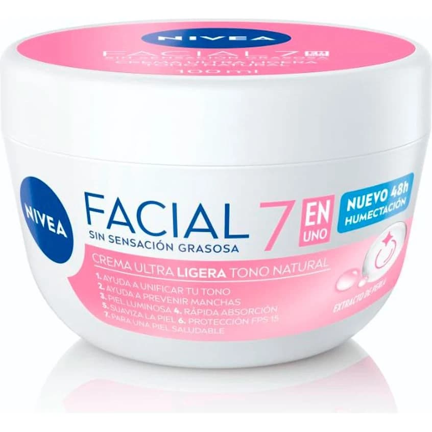 Crema Nivea Cuidado Radiante FPS 15 100 ml