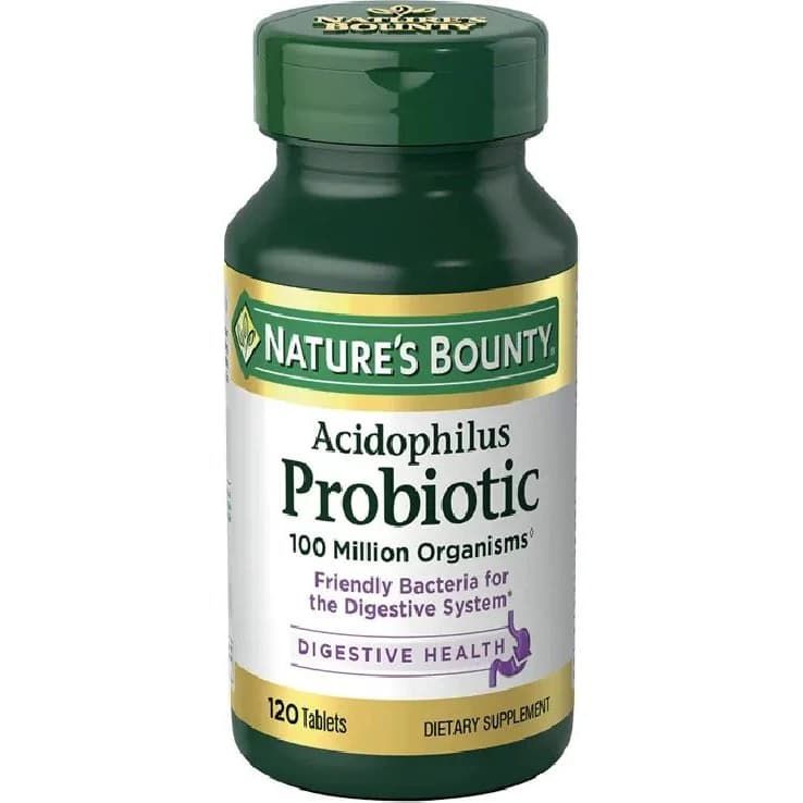 Probiótico Nature's Bounty 120 cápsulas