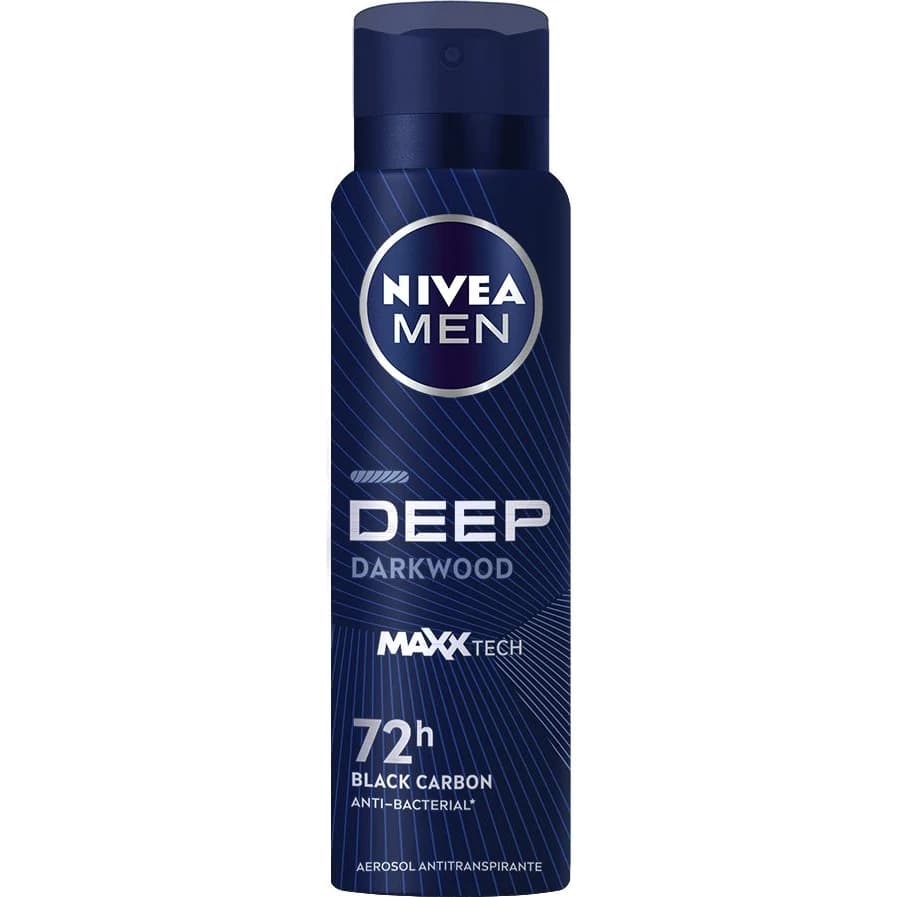 Desodorante Aerosol Nivea Men Deep Darkwood 150 ml