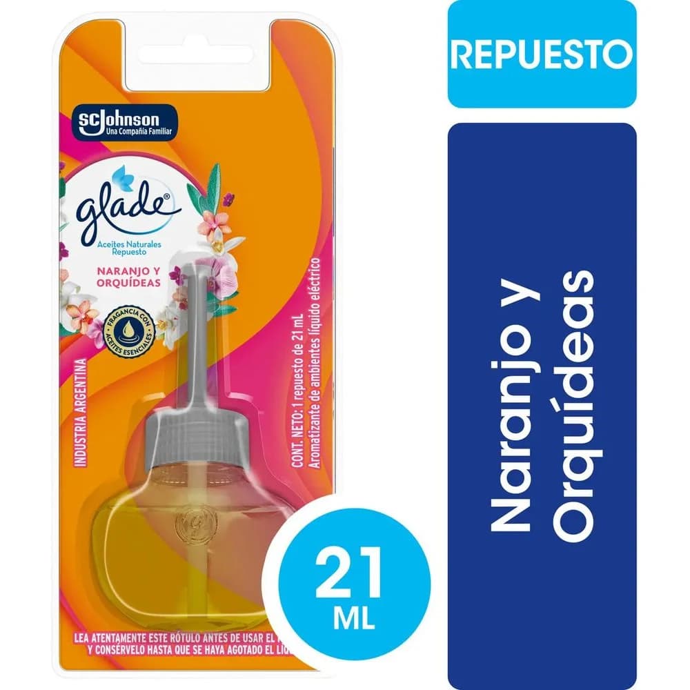 Aromatizador de Ambiente Glade Naranja Orquídea