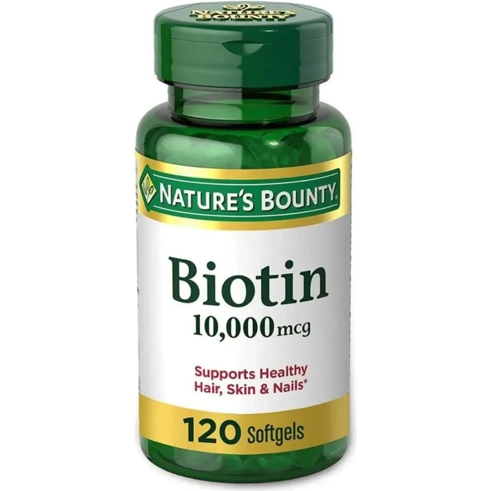 Biotin Nature's Bounty 120 cápsulas