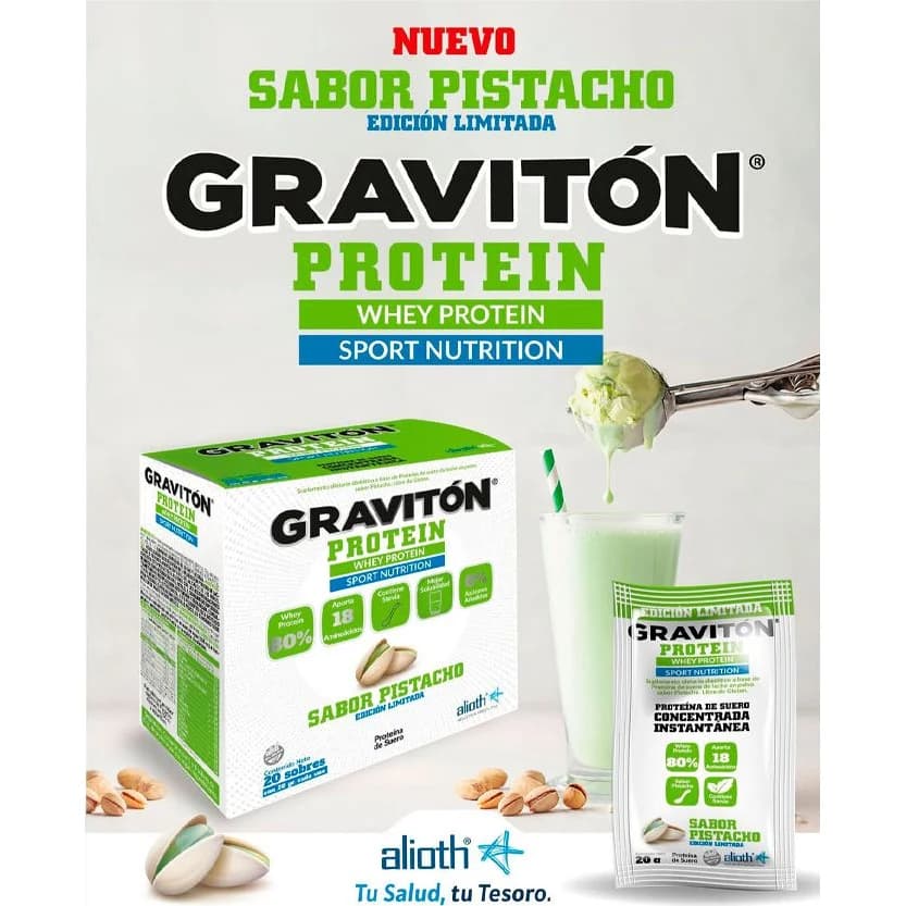 Graviton Protein Pistacho 20 Sobres
