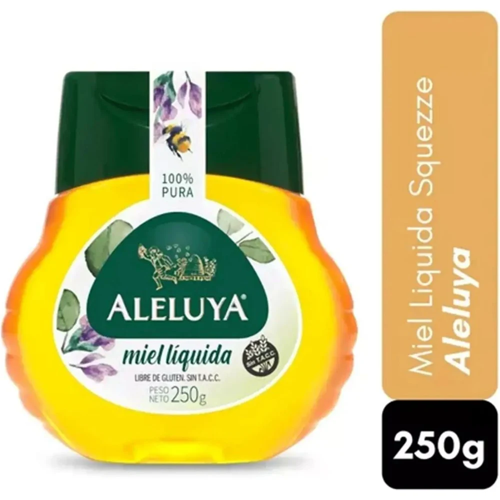 Miel Orgánica Aleluya Líquida 250 g