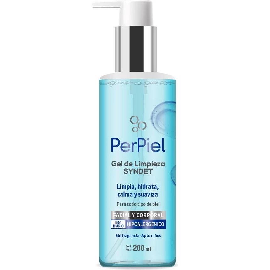Gel de Limpieza Facial Perpiel Syndet 200 ml