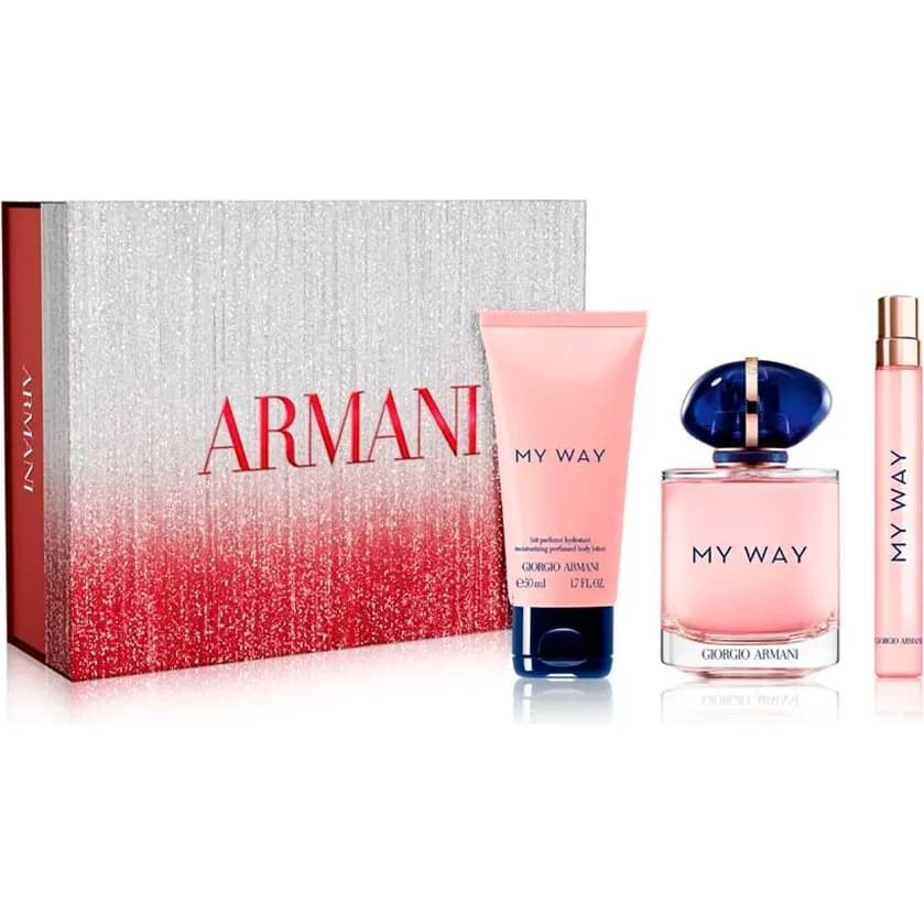 Armani My Way EDP Set 90 ml + 10 ml + Body Lotion