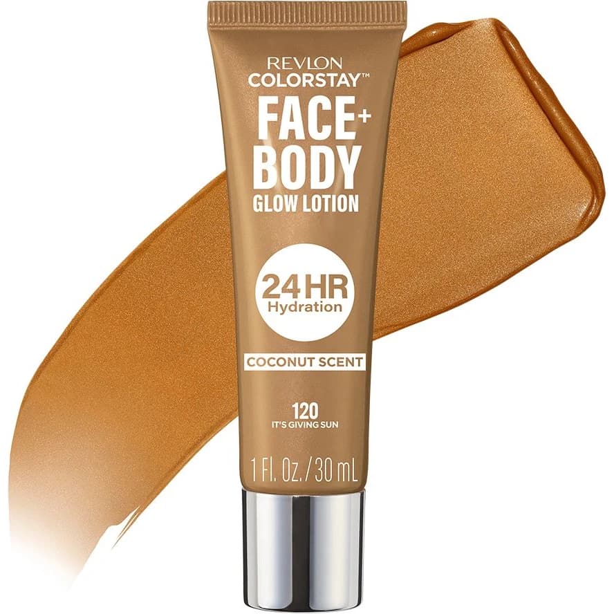Base Revlon ColorStay Face+Body Glow Lotion