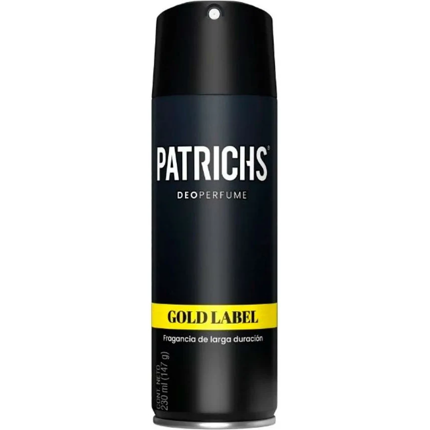 Desodorante Spray Patrichs Gold 230 ml