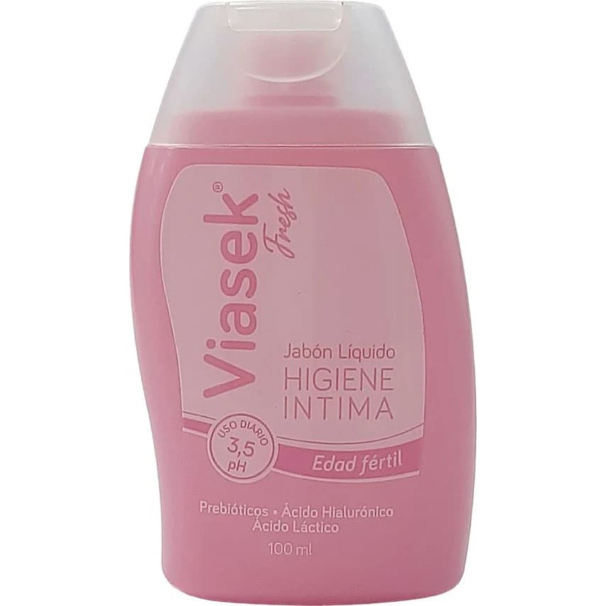 Jabón Líquido Íntimo Viasek Fresh pH 3.5 x 100 ml