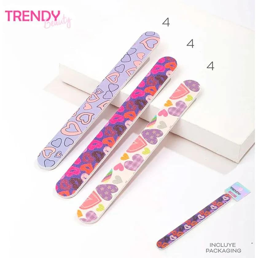 Lima de Uñas Decorada Trendy 15352