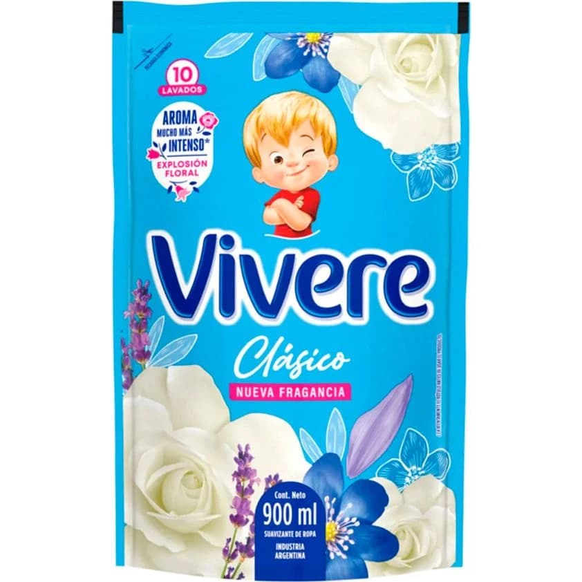 Suavizante Vivere Clásico Floral 900 ml