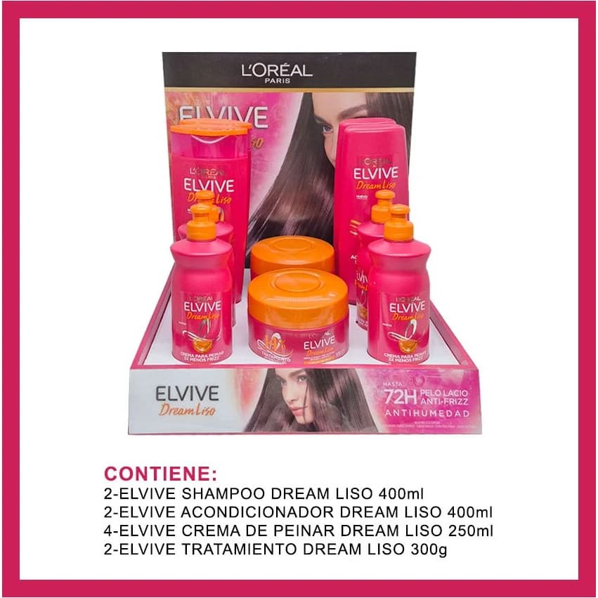 Crema para Peinar L'Oréal Elvive Dream Liso