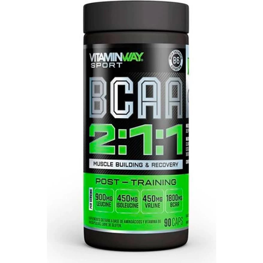 BCAA 2:1:1 Vitamin Way Cápsulas 90 unidades