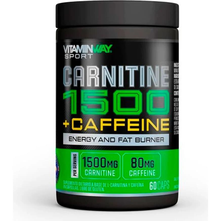 Carnitina 1500 mg 60 Cápsulas