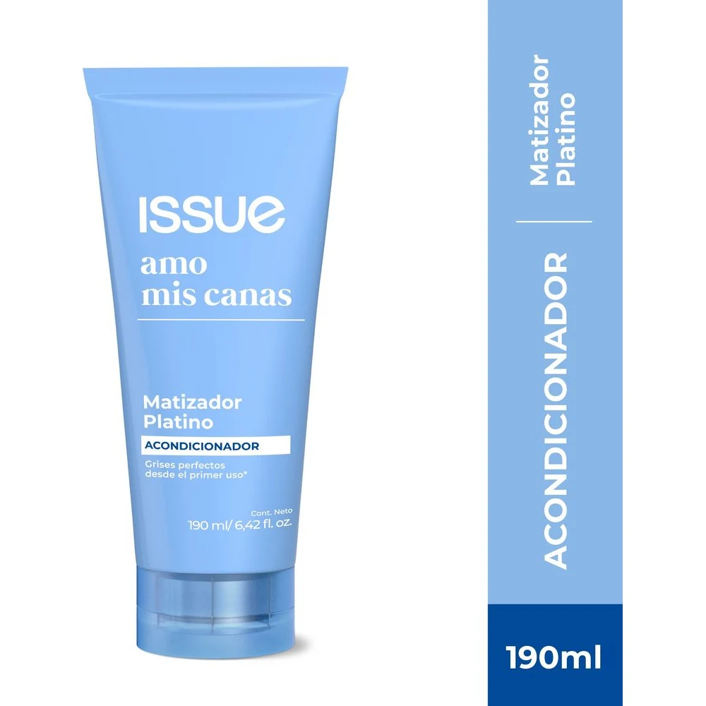 Acondicionador Matizador Issue Platino 190 ml