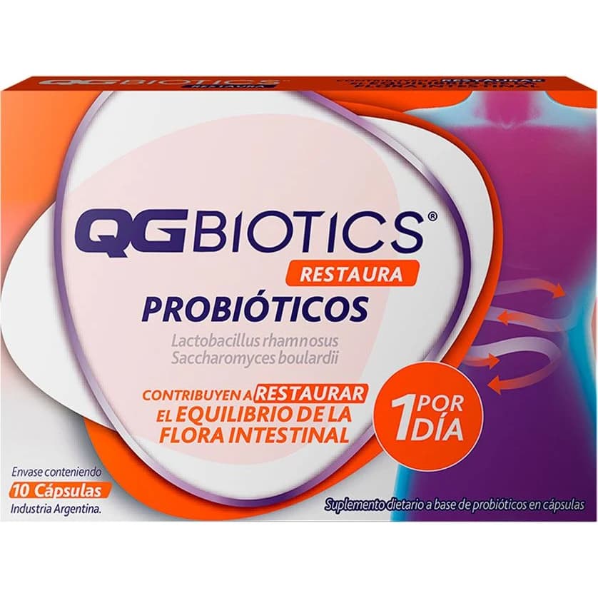 QG Biotics Restaura Cápsulas x10
