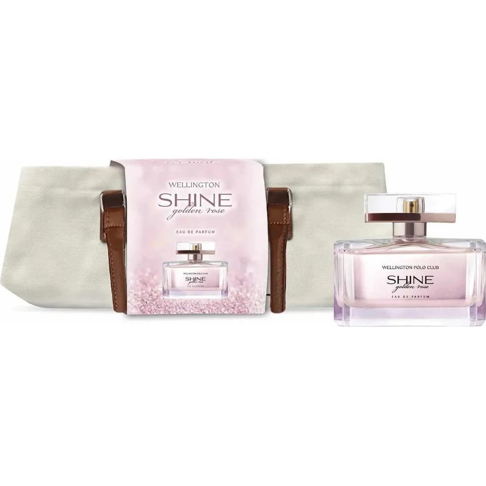 Wellington Polo Club Shine Golden Rose Eau de Parfum 100 + Tote