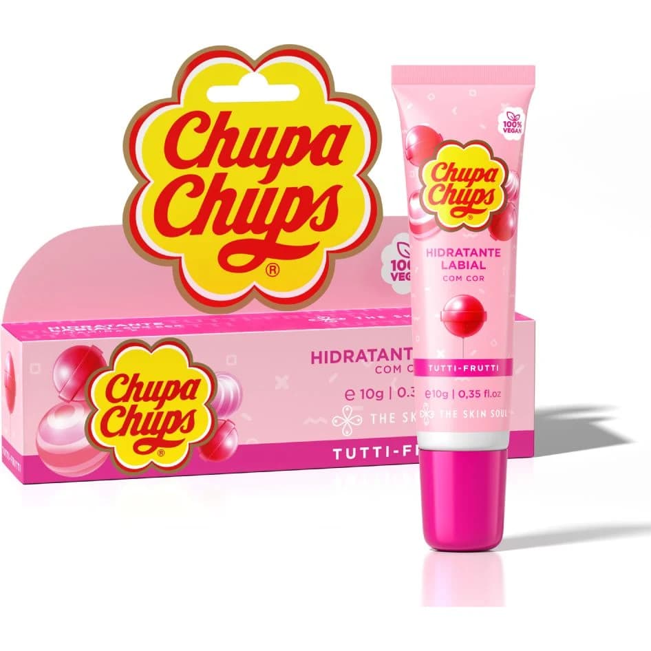 Bálsamo Labial Chupa Chups Tutti Frutti 10 g