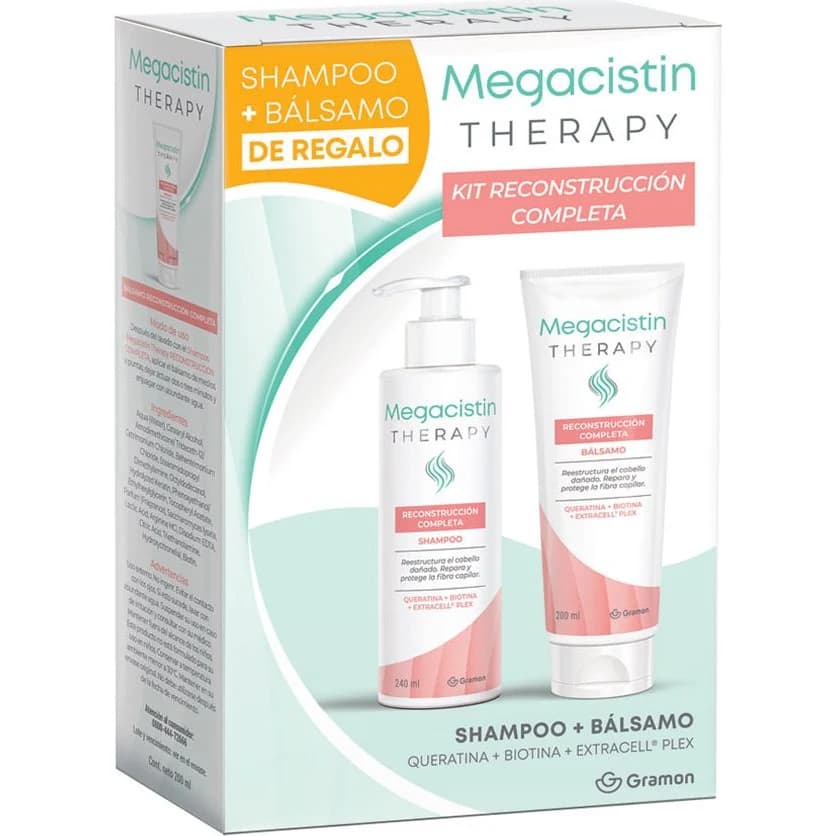 Megacistin TH Pack Shampoo y Bálsamo