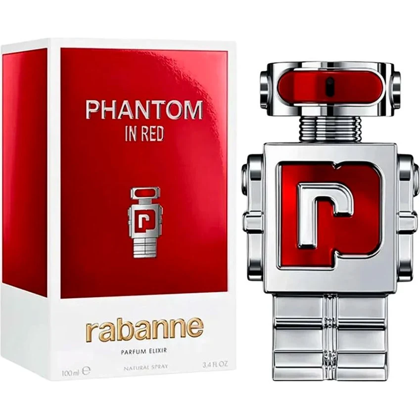 Perfume Paco Rabanne Phantom In Red Parfum Elixir 100 ml