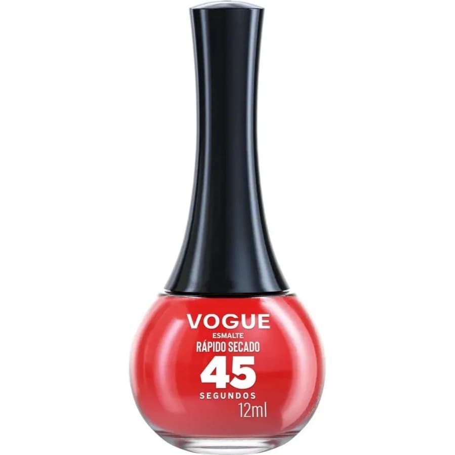 Esmalte Vogue Rojo Antojo Secado Rápido