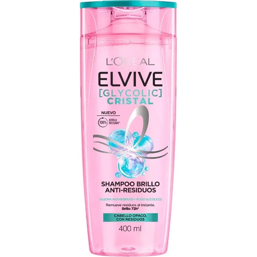 Shampoo Elvive Glyco Cristal 400 ml