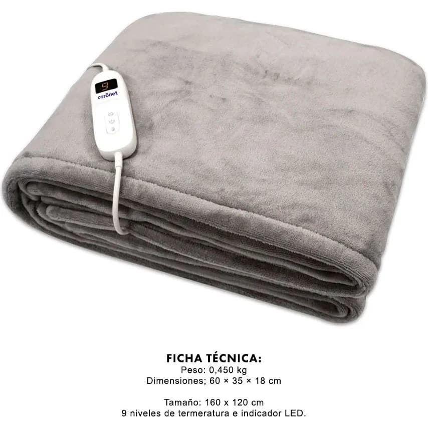 Manta Térmica Eléctrica Coronet