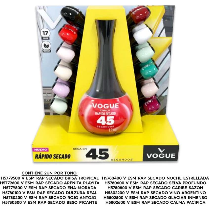 Esmalte Secado Rápido Vogue