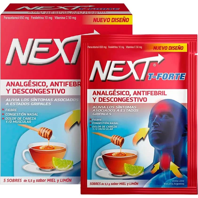 Té Forte Next Sobres x 5