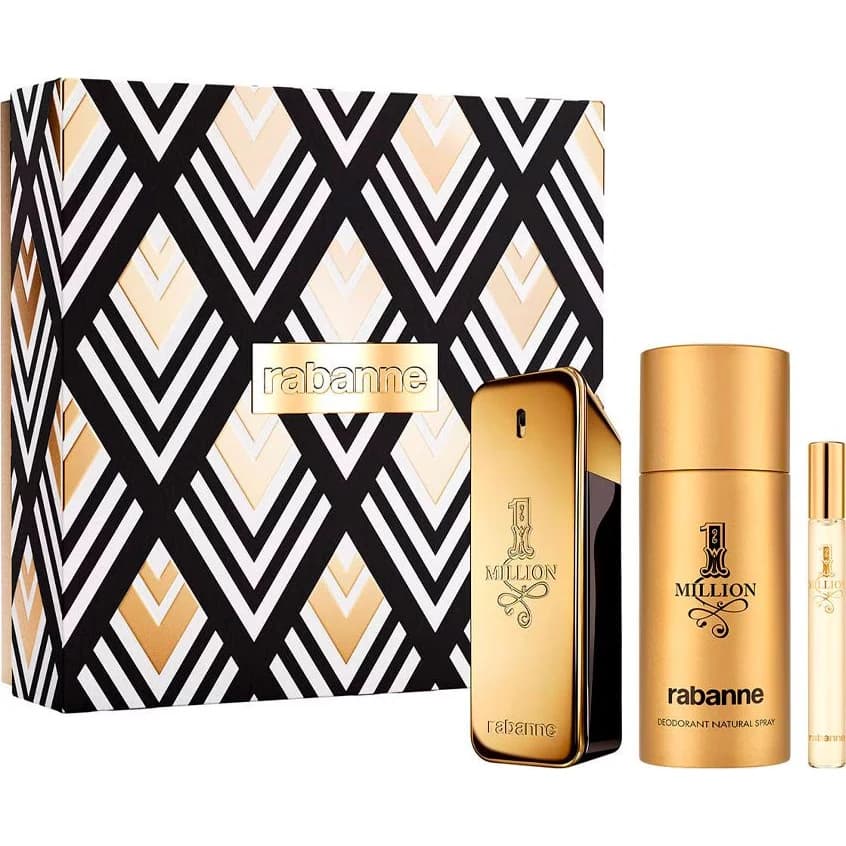 Perfume One Million EDT 100 ml + Desodorante + Neceser