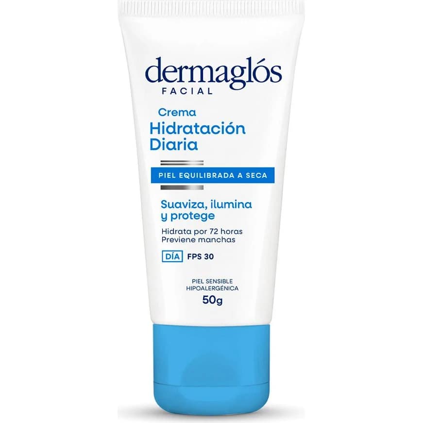Crema Facial Dermaglos F Hidratante Equilibrante 50 g