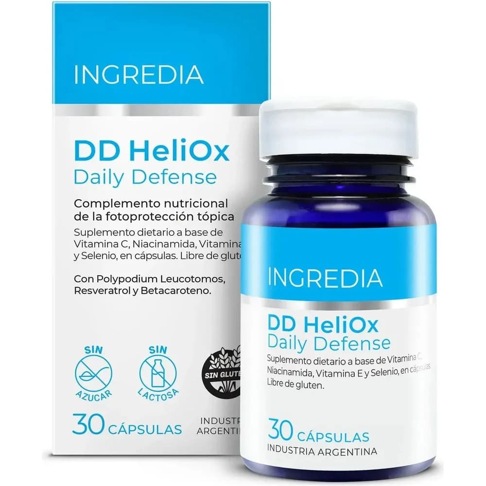 Suplemento Ingredia DD Heliox Cápsulas x30