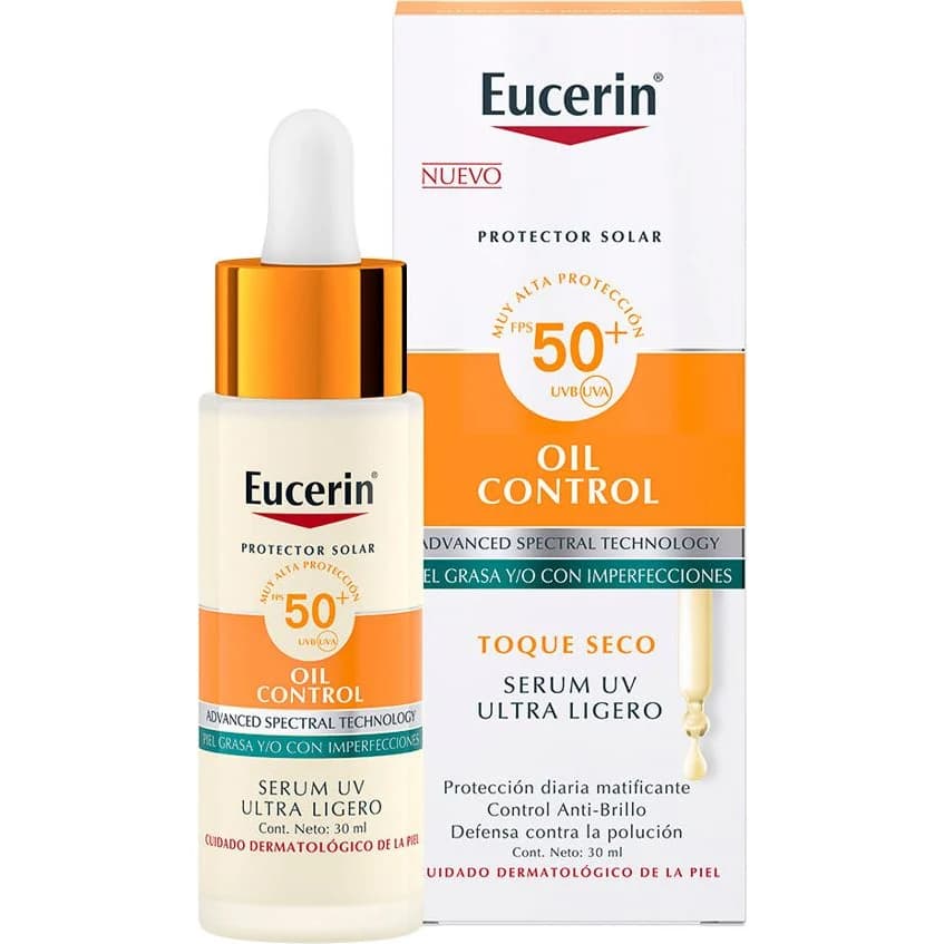Protector Solar Serum Eucerin SPF 50+ 30 ml