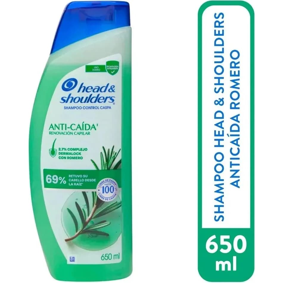 Shampoo Head & Shoulders Romero 650 ml