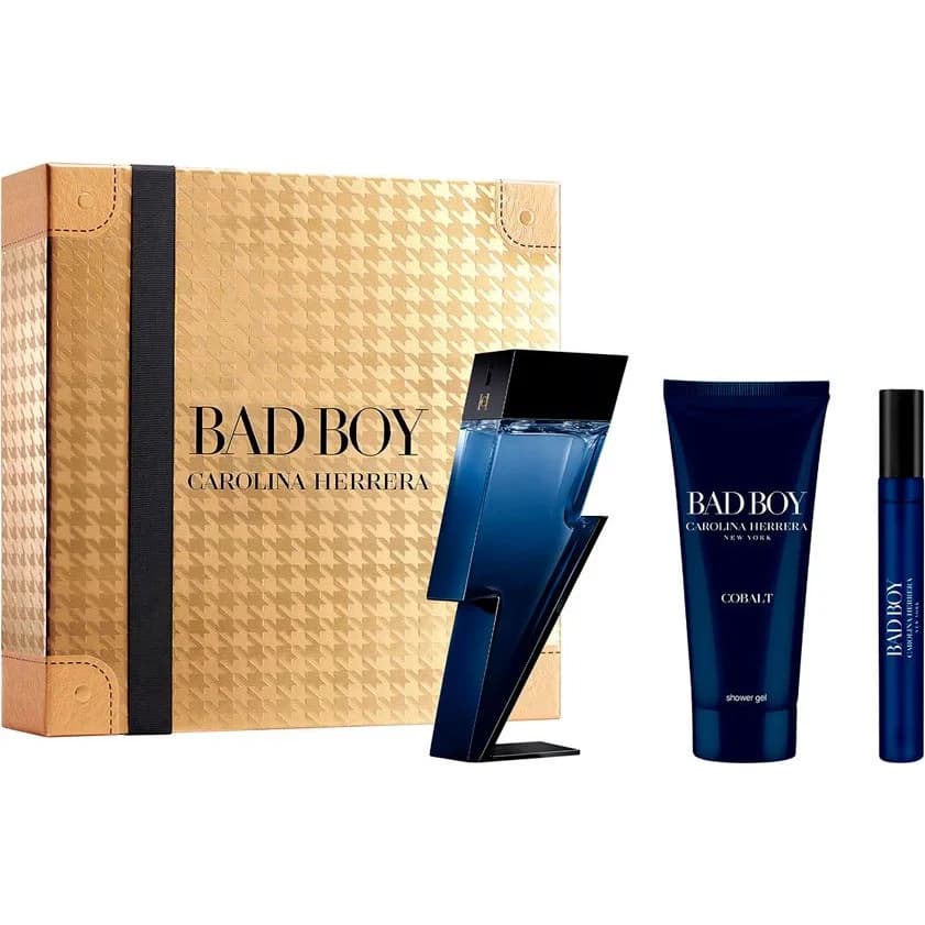 Estuche Carolina Herrera Bad Boy Cobalt