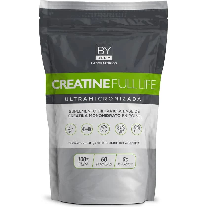 Suplemento Creatina Full Life By Derm 300 g