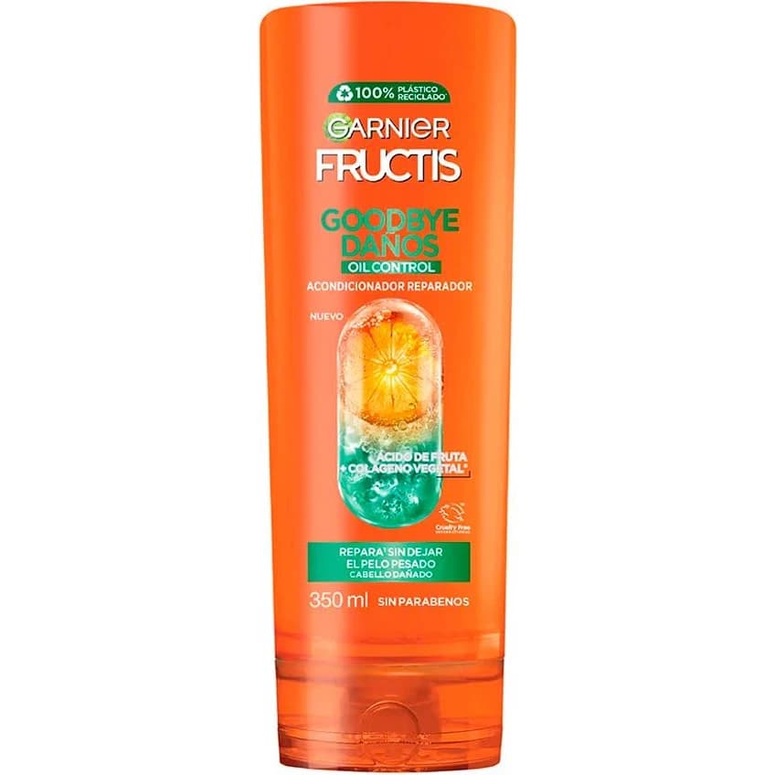 Acondicionador Garnier Fructis Goodbye Daños Oil Control 350 ml