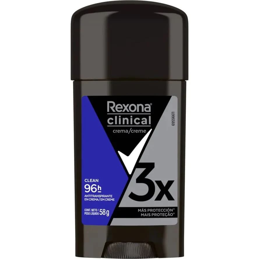 Desodorante Crema Rexona Men Clean 58 g