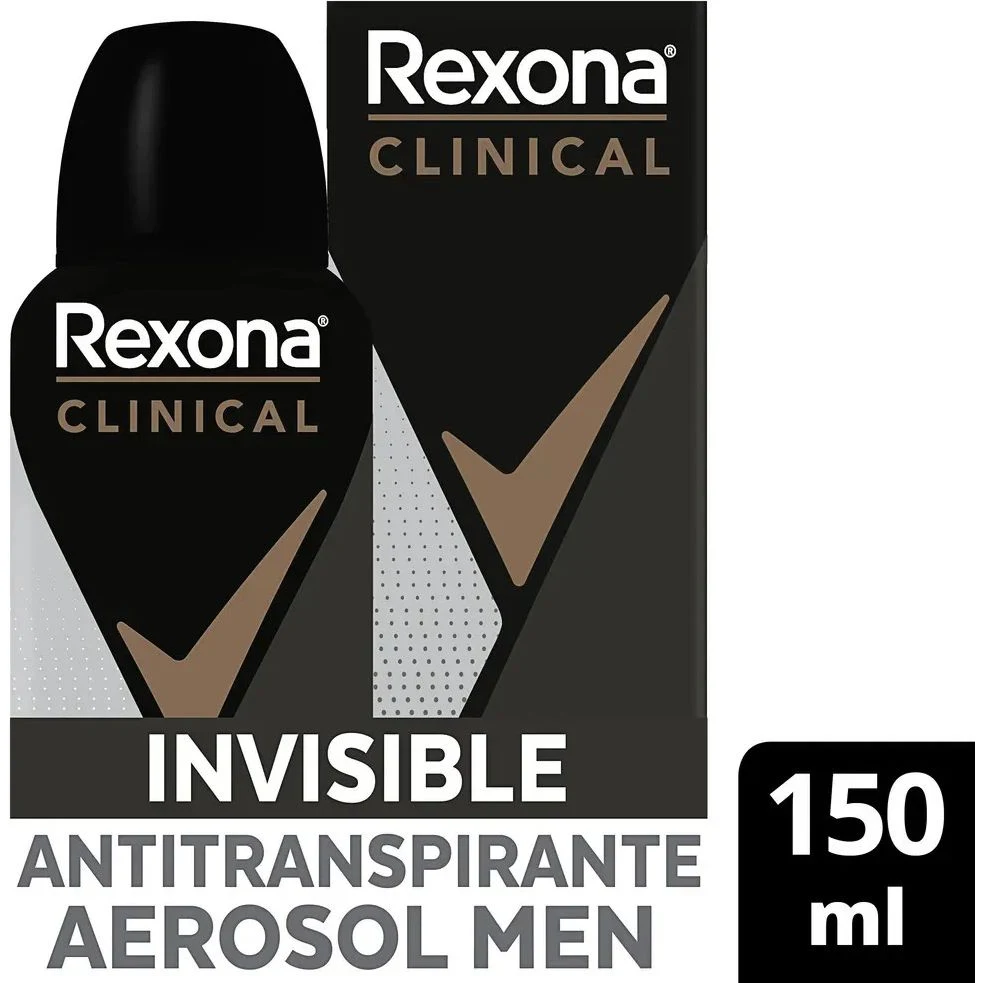 Desodorante Aerosol Rexona Clin 150 ml