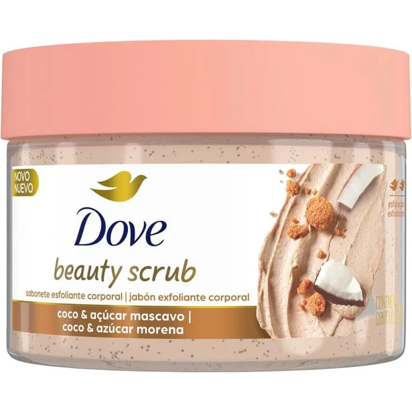Dove Body Scrub Sugar Coconut Crema Corporal Exfoliante 280 g
