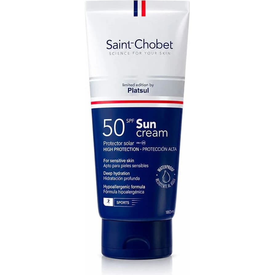 Protector Solar Crema FPS 50 Saint-Chobet 180 ml