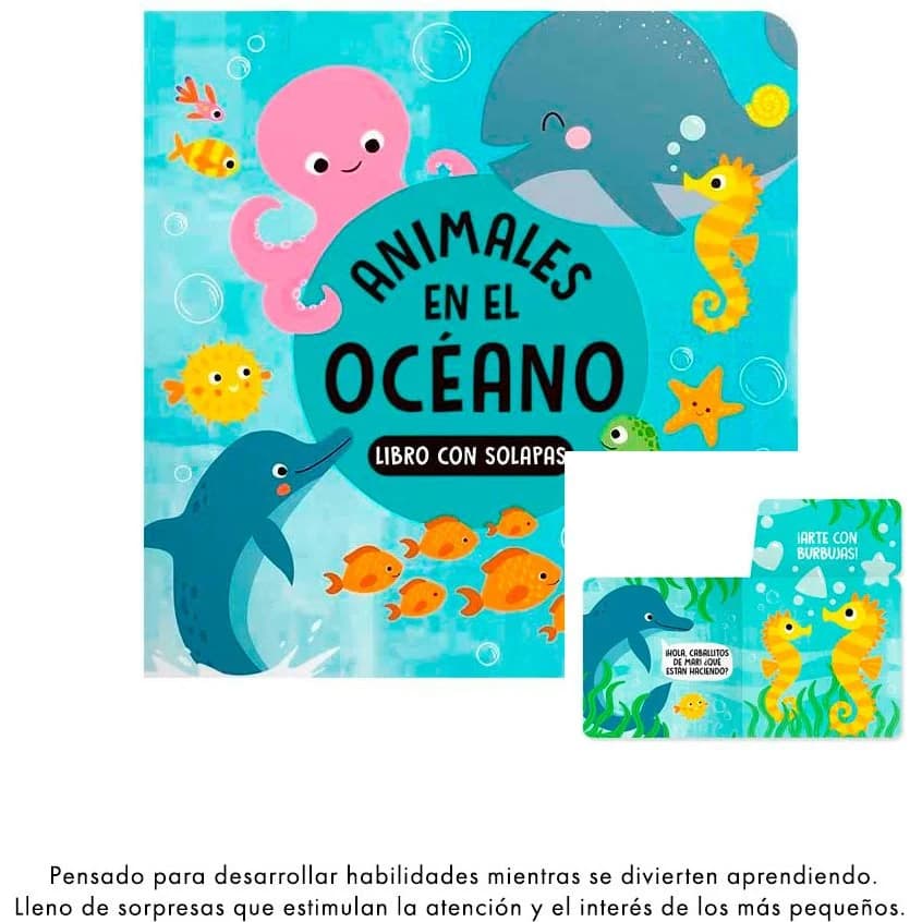 Libro Océano con Solapa