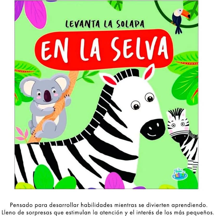 Libro Selva con Solapa