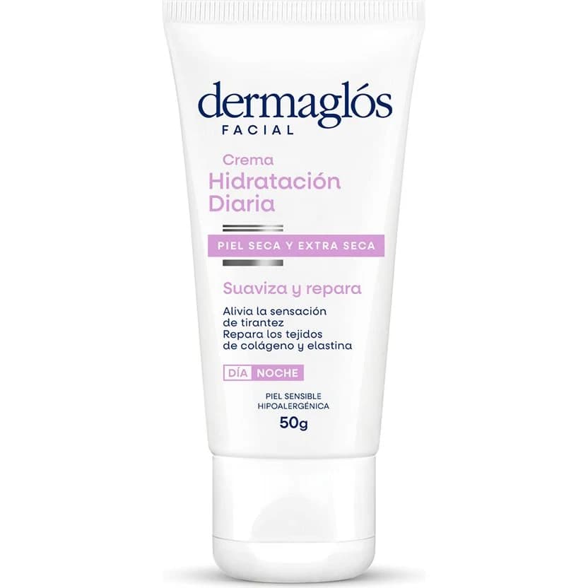 Crema Facial Dermaglós Hidratación Diaria Piel Seca a Extra Seca 50 g