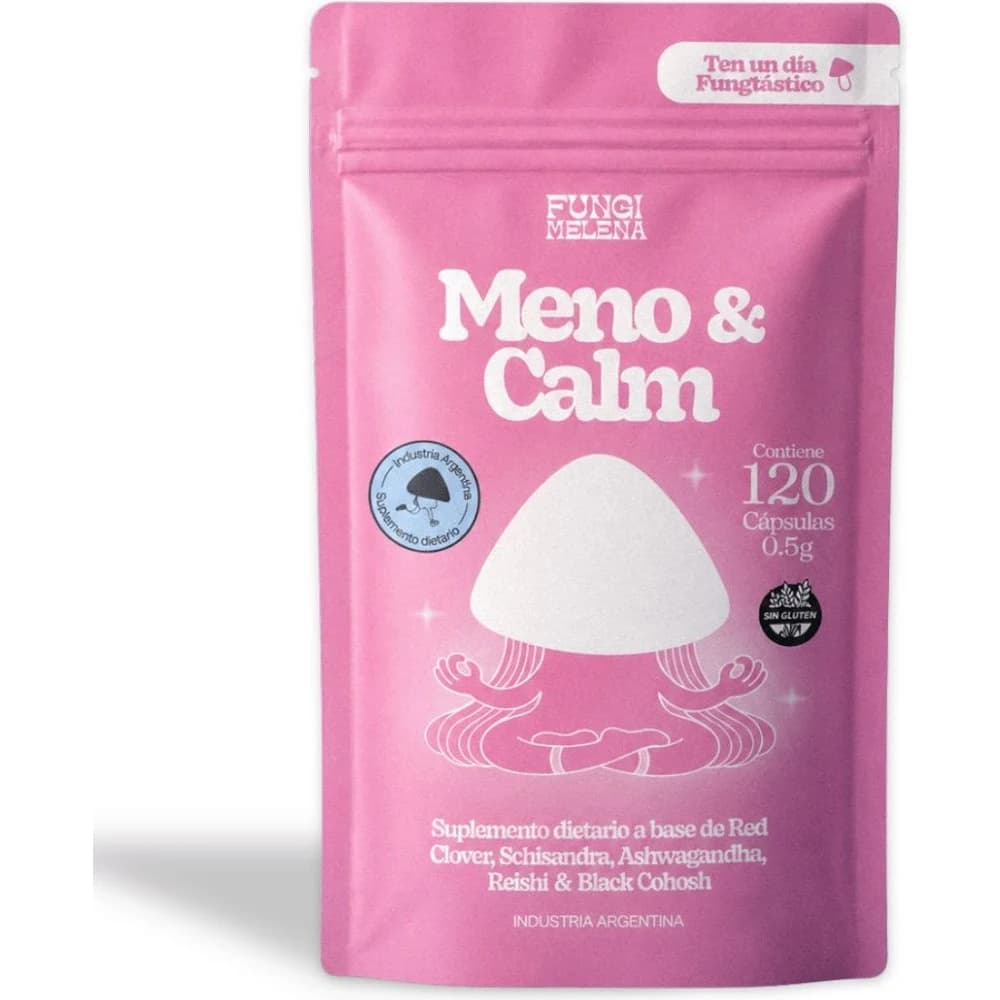 Suplemento Dietario Fungi Melena Meno&Calm x 120 Cápsulas