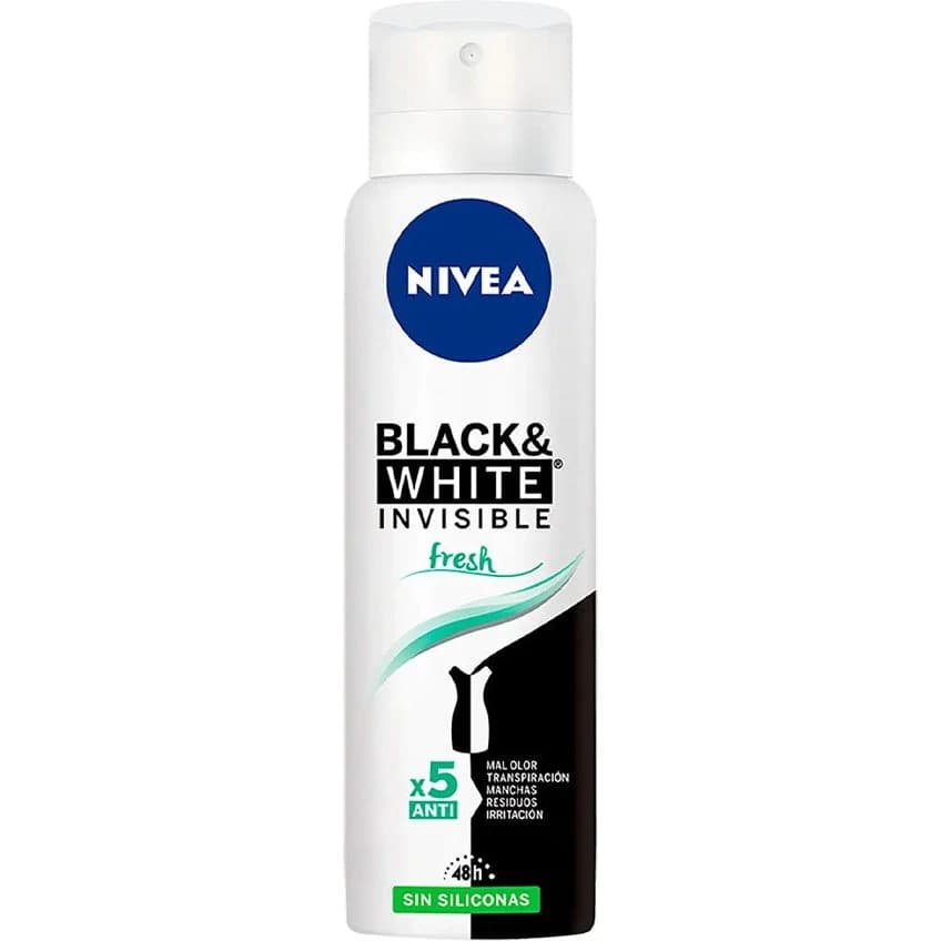 Desodorante Aerosol Nivea Invisible Black & White Clear 150 ml