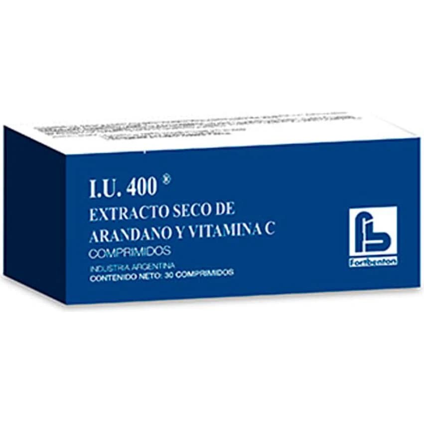 I.U 400 Comprimidos x 30