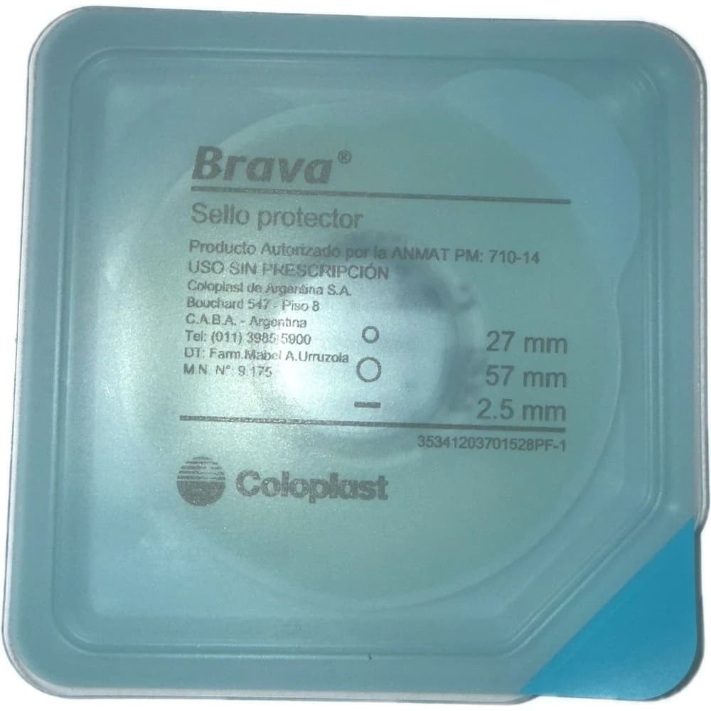 Sello Protector Brava Coloplast 27 mm — unidad